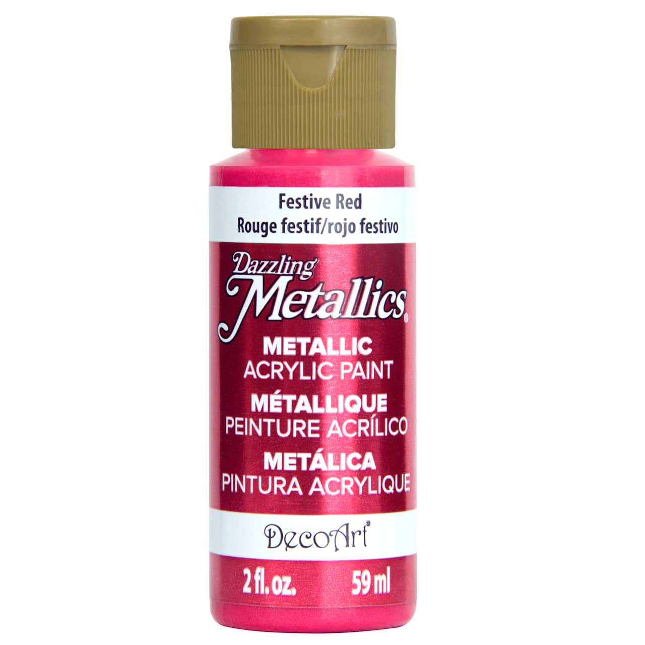 12 Pack: DecoArt® Dazzling Metallics® Paint, 2oz.